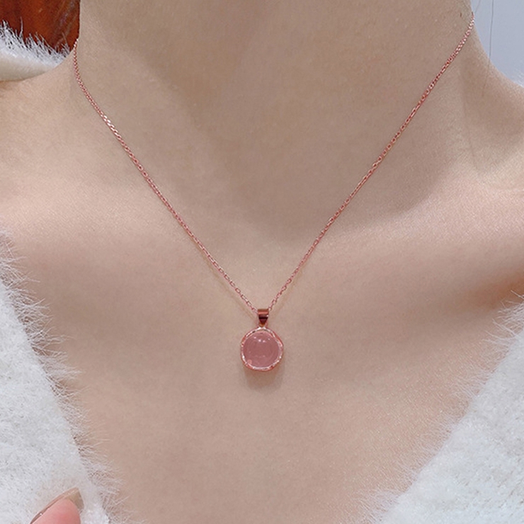 クリアストーントップネックレス クリアストーントップ ネックレス | インナーショップDiamondHearts  | 詳細画像1 