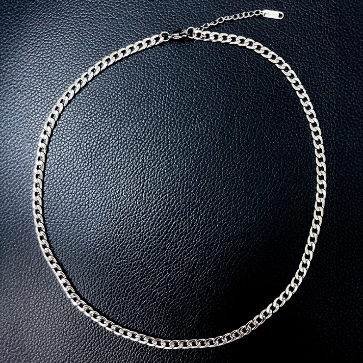 チェーンネックレス シルバー ストリート 韓国 韓国ファッション | インナーショップDiamondHearts  | 詳細画像6 