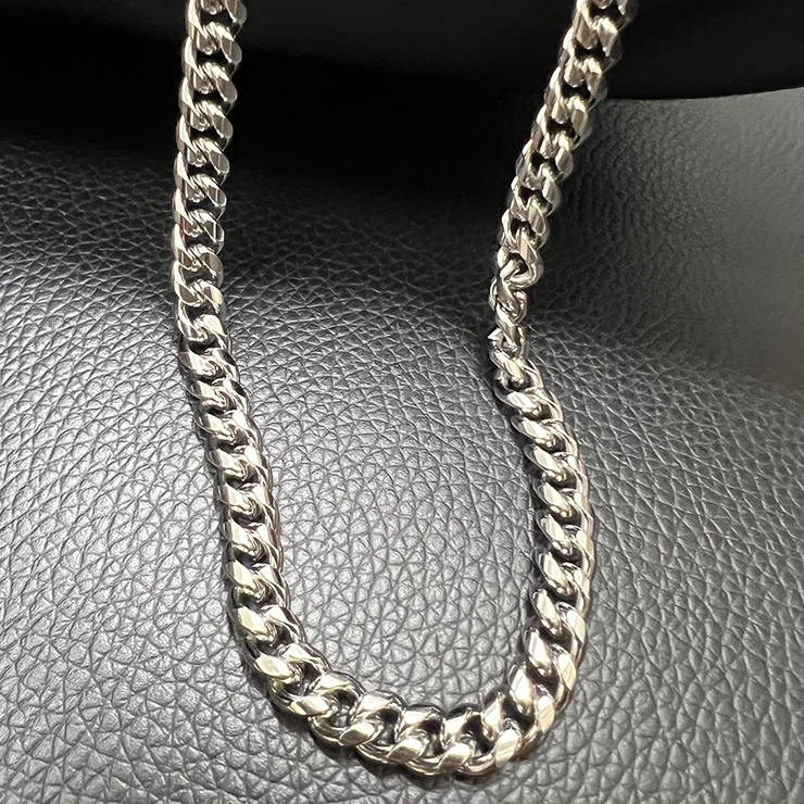 シルバー925 ボックスチェーン ネックレス 幅2mm 60cm