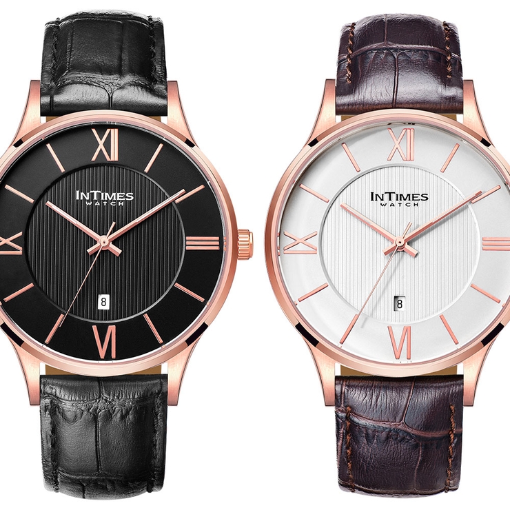 INTIMES インタイムス ローズゴールド メンズ 腕時計 ITPC2107[品番