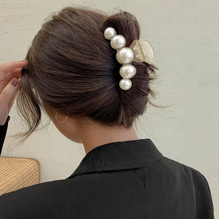 バンスクリップ ヘアアクセサリー ヘアアレンジ アクセント 大人かわいい | Doux Belle  | 詳細画像3 
