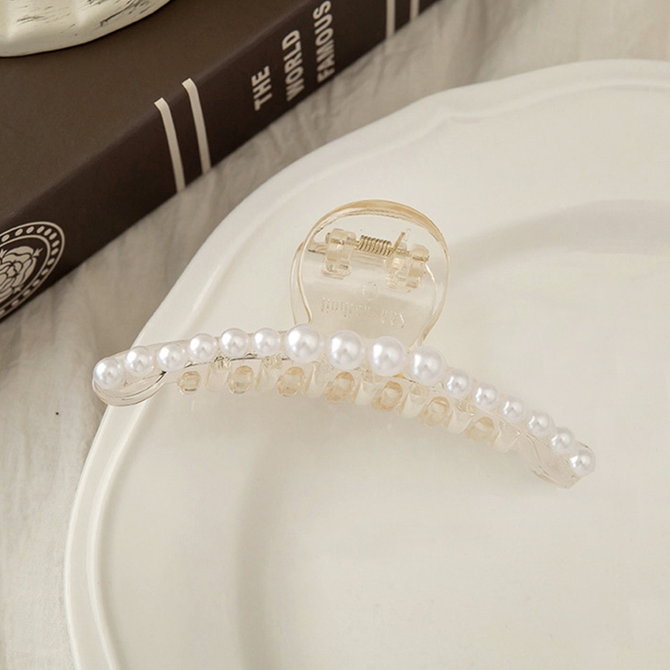 C | バンスクリップ ヘアアクセサリー ヘアアレンジ アクセント 大人かわいい | Doux Belle 