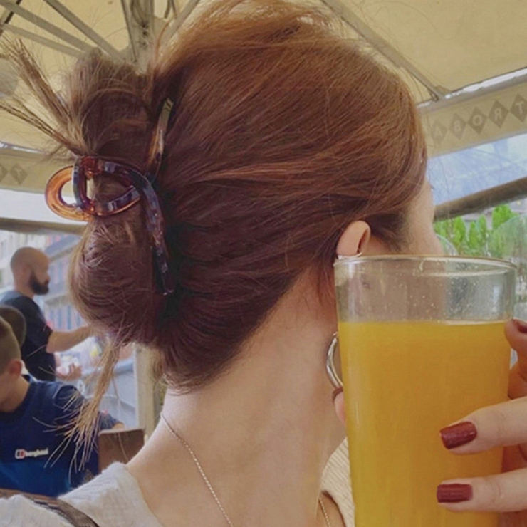 ヘアクリップ まとめ髪 髪飾り バレッタ ループ | Doux Belle  | 詳細画像5 