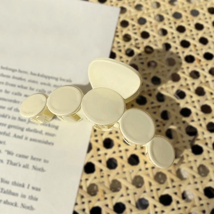 E | ヘアクリップ まとめ髪 髪飾り バレッタ ループ | Doux Belle 