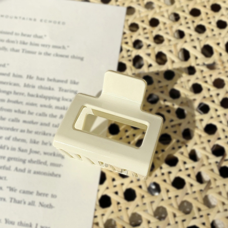 F | ヘアクリップ まとめ髪 髪飾り バレッタ ループ | Doux Belle 