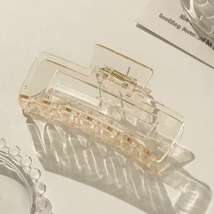 P | ヘアクリップ まとめ髪 髪飾り バレッタ ループ | Doux Belle 