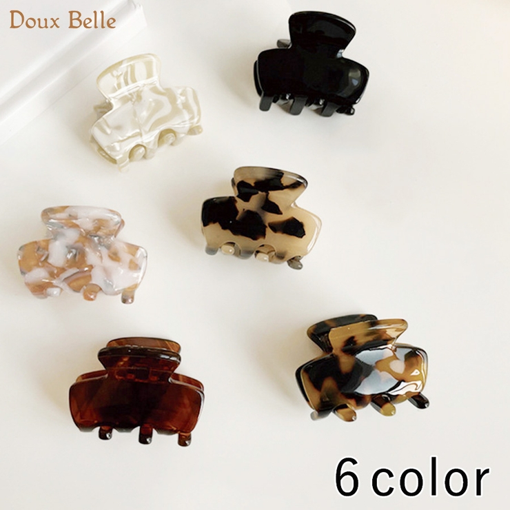ヘアクリップ ヘアアクセ ヘアアレンジ 小さめ くり抜き | Doux Belle  | 詳細画像1 