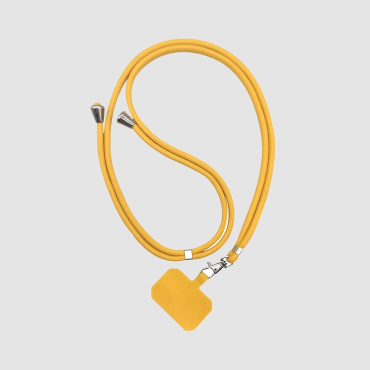 イエロー | 携帯ストラップ スマホショルダー ストラップホルダー | Doux Belle 