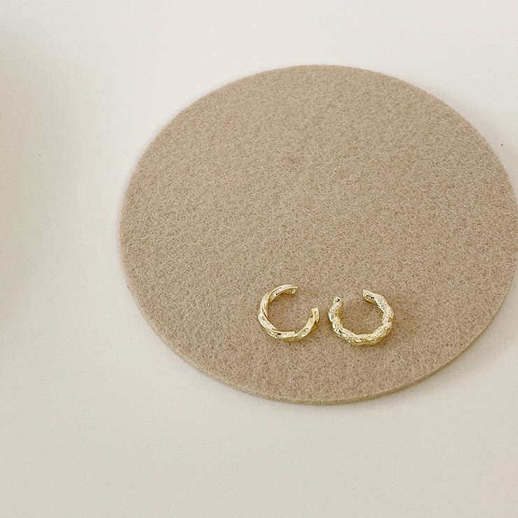 ミニフープイヤーカフ２点セット | Doux Belle  | 詳細画像4 