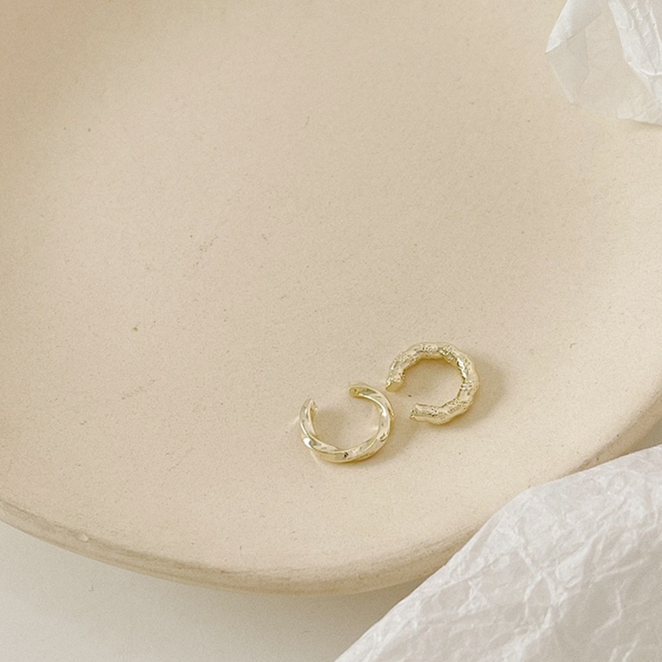 ミニフープイヤーカフ２点セット | Doux Belle  | 詳細画像5 