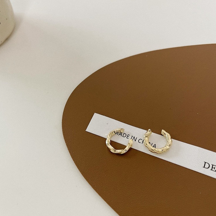 ミニフープイヤーカフ２点セット | Doux Belle  | 詳細画像6 