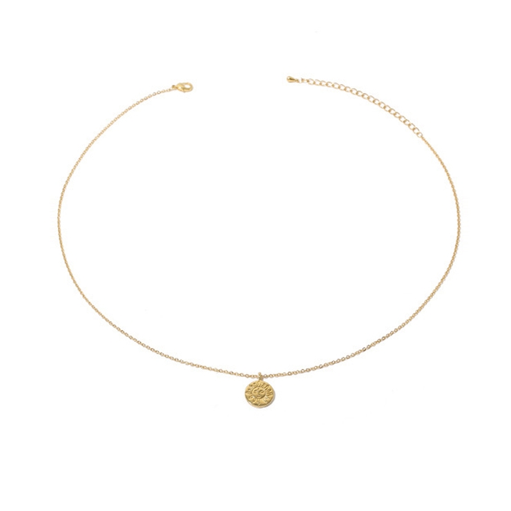 B | レイヤードゴールドチェーンネックレス | Doux Belle 