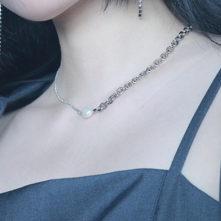 ドッキングデザインチェーンネックレス | Doux Belle  | 詳細画像7 