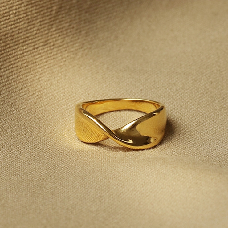 ねじれゴールドリング | Doux Belle  | 詳細画像2 