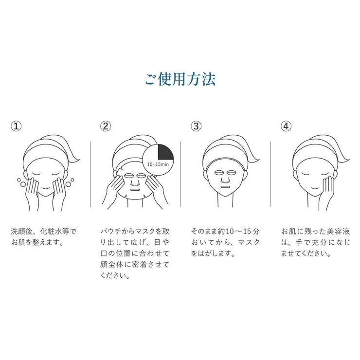 化粧水後 ショップ マスク