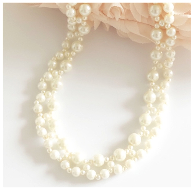 ネックレス 結婚式ネックレス パールネックレス | DRESS+ | 詳細画像6 