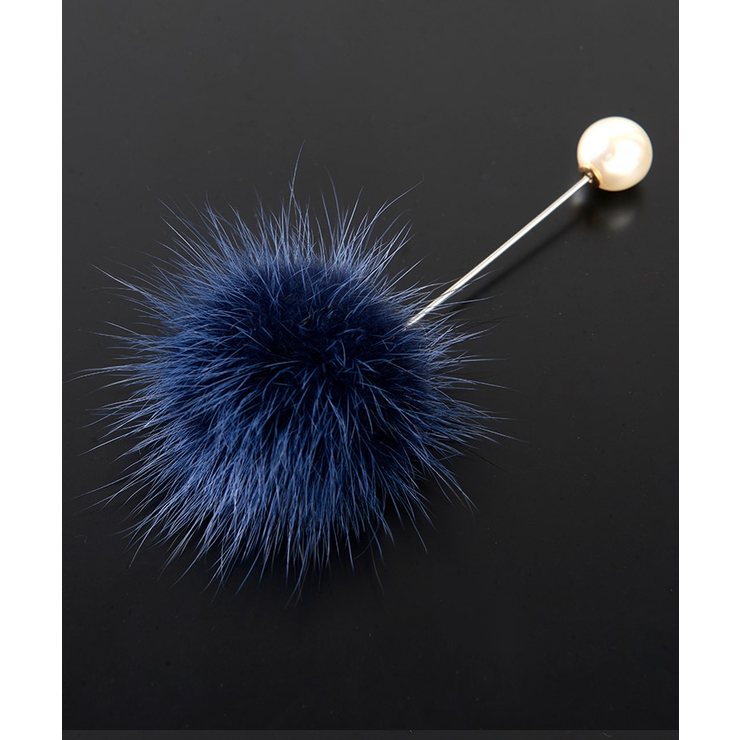 ネイビー | アクセサリ ブローチ パール | SAISON DE PAPILLON 