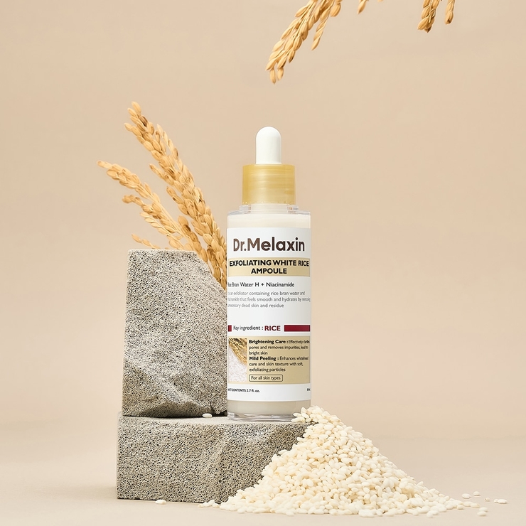 ライスゴマージュピーリングアンプル(白米)80ml 韓国コスメ 韓国 | Dr.Melaxin | 詳細画像3 