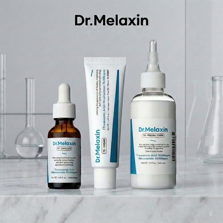 【TXトーニング3点セット】トナー150ml+アンプル30ml+クリーム50ml… | Dr.Melaxin | 詳細画像1 