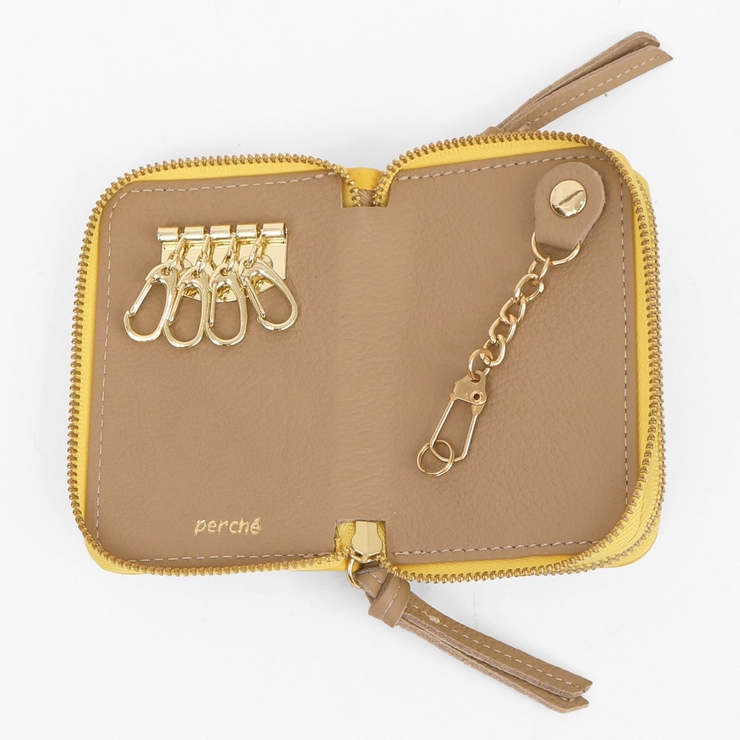 ペルケ perche / ドット型押し・ジャバラカードキーケース | UNBILLION | 詳細画像14 