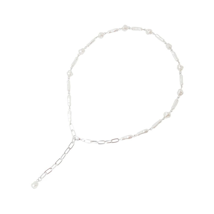 アジャスタブルパールMIXネックレス | earth music&ecology  | 詳細画像3 