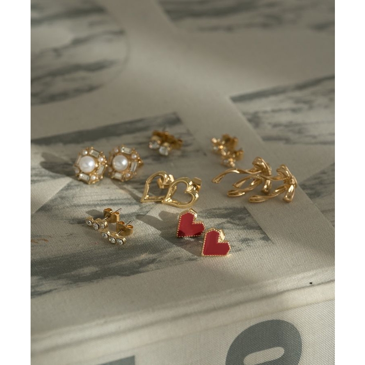 1WEEKピアスセット[品番：EMEW0045433]｜earth music&ecology （アース  