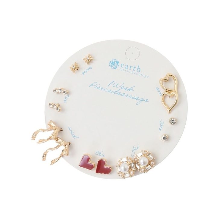 1WEEKピアスセット[品番：EMEW0045433]｜earth music&ecology （アース  