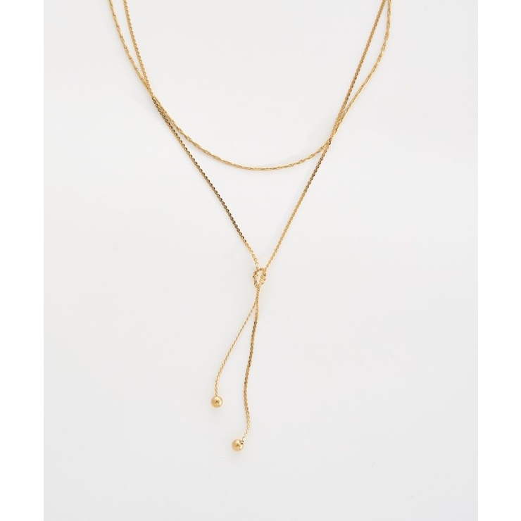 【ステンレス】Y字ネックレス | earth music&ecology  | 詳細画像1 