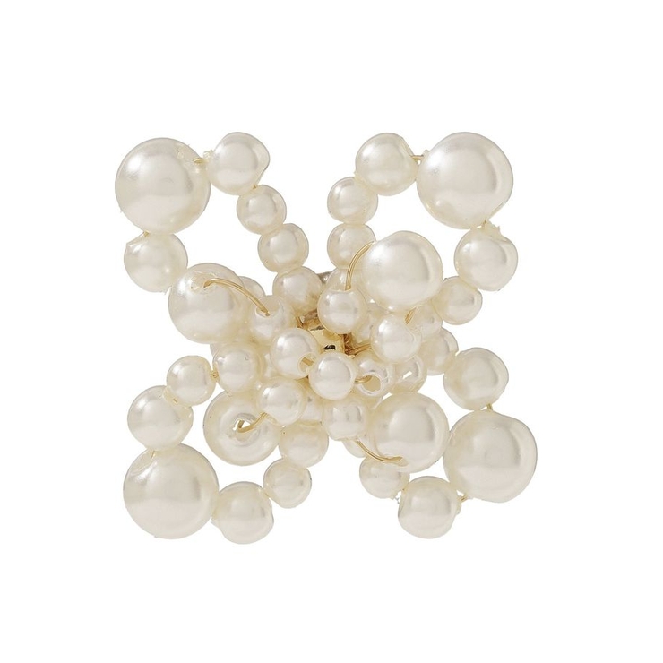 パールフラワーピアス | earth music&ecology  | 詳細画像3 