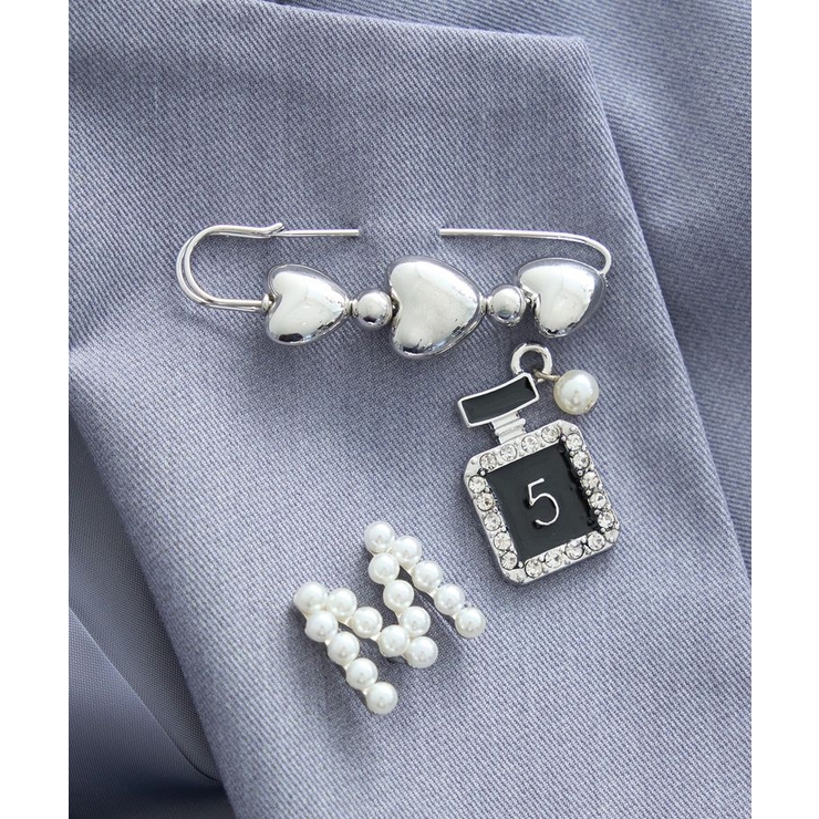 シルバー | ハングアウトブローチセット | earth music&ecology 