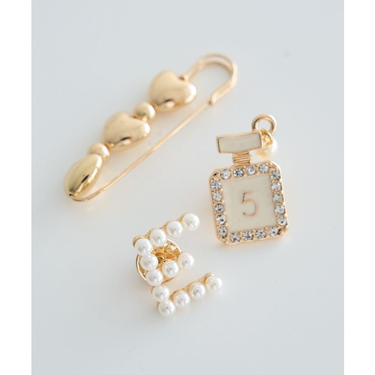 ゴールド | ハングアウトブローチセット | earth music&ecology 