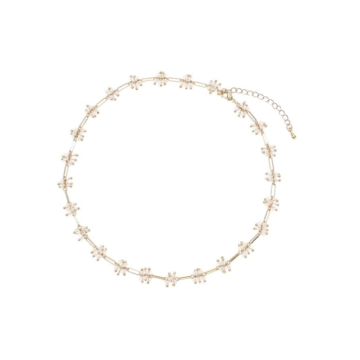 クリアビーズポイントネックレス | earth music&ecology  | 詳細画像3 