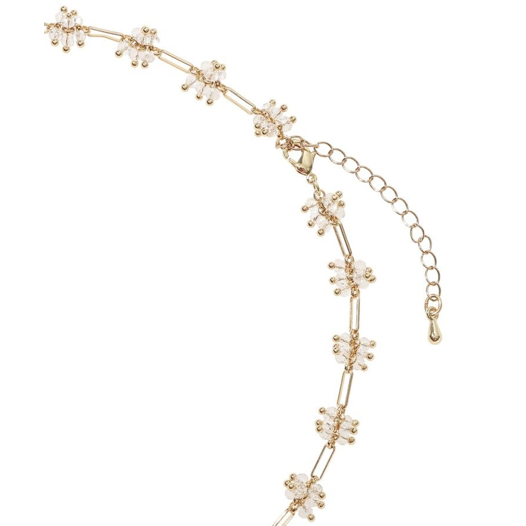 クリアビーズポイントネックレス | earth music&ecology  | 詳細画像6 