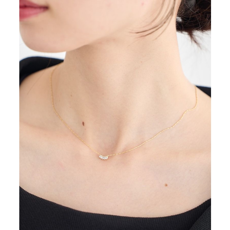 ゴールド | プチビジューネックレス | earth music&ecology 