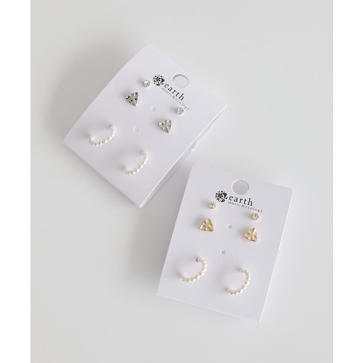 【3SET】デイリーピアス | earth music&ecology  | 詳細画像1 