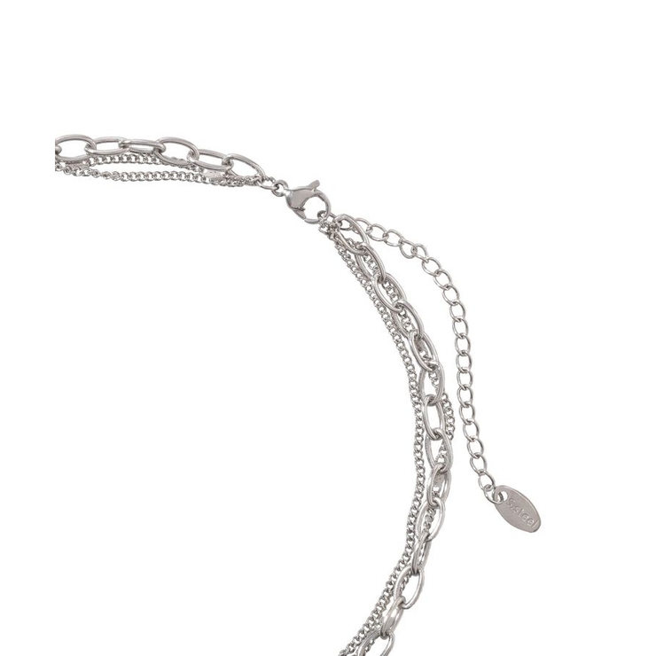 【ステンレス】コインモチーフ3連ネックレス | earth music&ecology  | 詳細画像10 