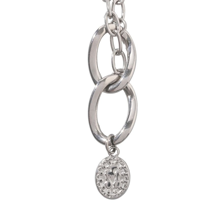 【ステンレス】コインモチーフ3連ネックレス | earth music&ecology  | 詳細画像13 