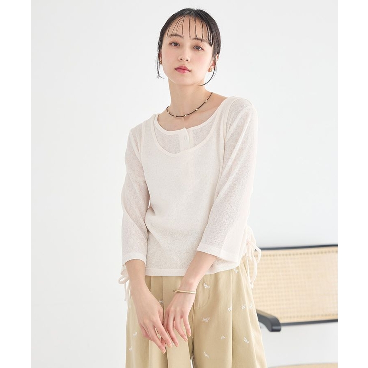 メタルポイントコードネックレス | earth music&ecology  | 詳細画像4 