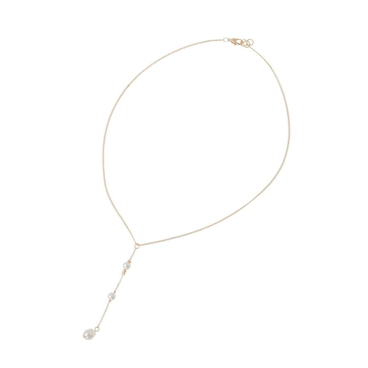 パール2連Y字ネックレス | Green Parks  | 詳細画像2 
