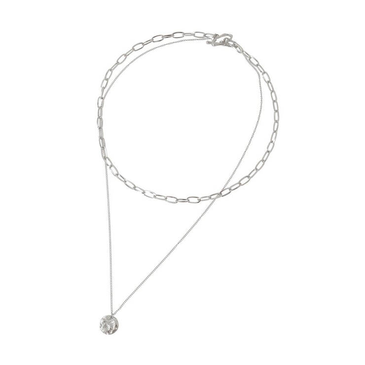 【ステンレス】コインデザインチェーンネックレス | Green Parks  | 詳細画像6 