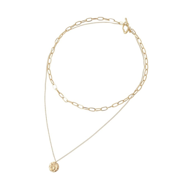 【ステンレス】コインデザインチェーンネックレス | Green Parks  | 詳細画像7 