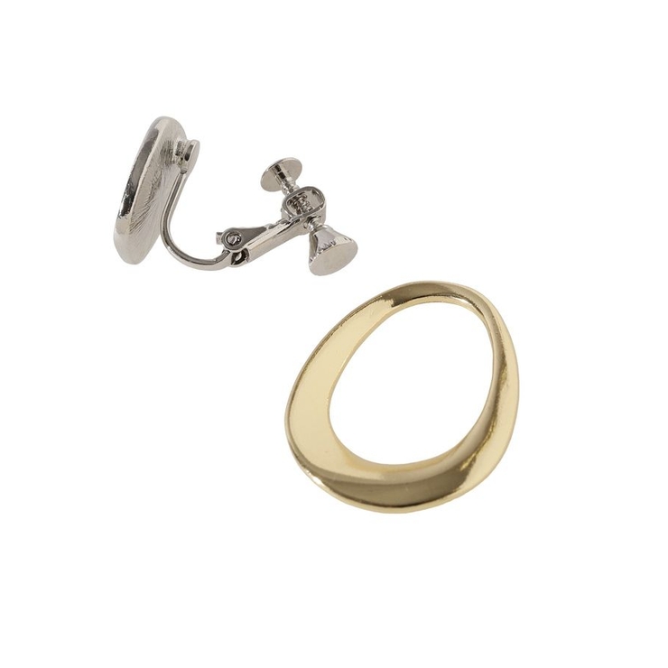 2WAYニュアンスフープイヤリング | Green Parks  | 詳細画像4 