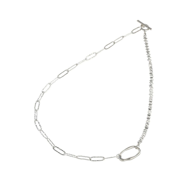 オーバルチェーンつなぎネックレス | Green Parks  | 詳細画像1 