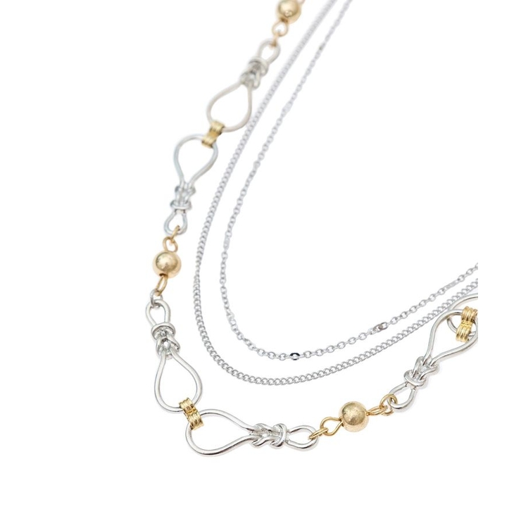 everywalk.3WAYノットチェーンネックレス | Green Parks  | 詳細画像5 