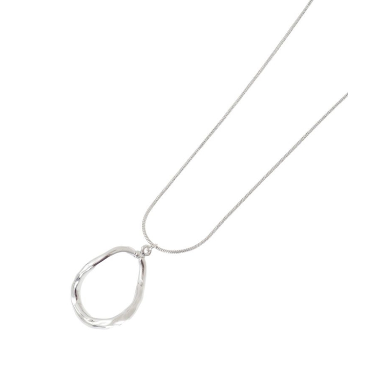 シルバー | every walk.ポインテッドスライドネックレス | Green Parks 