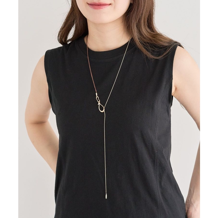 ゴールド | every walk.フープスライドネックレス | Green Parks 