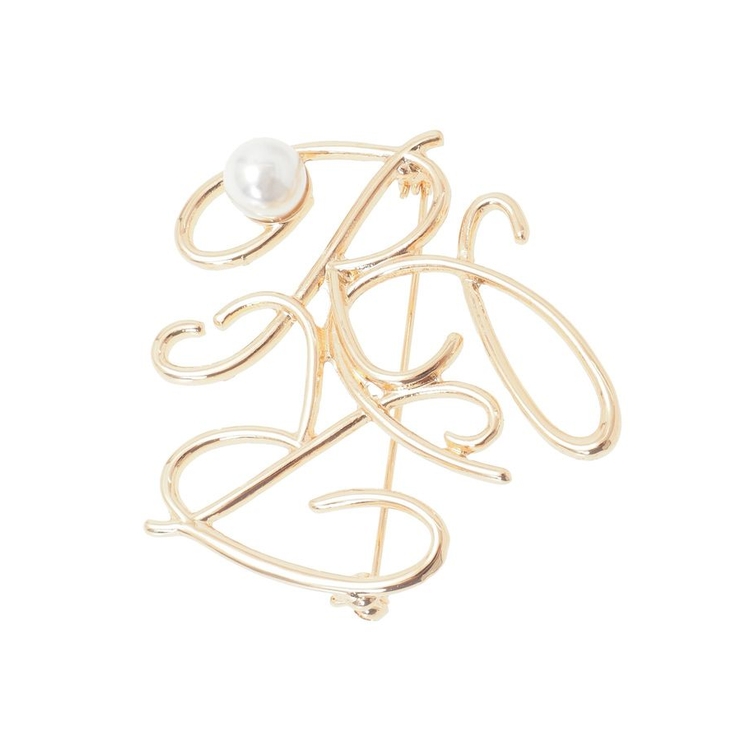 ゴールド | every walk.モノグラムブローチ | Green Parks 