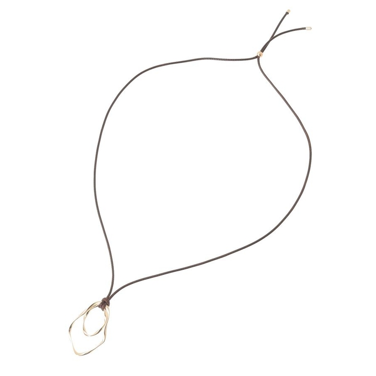 ダブルメタル スライドロングネックレス | AMERICAN HOLIC | 詳細画像12 