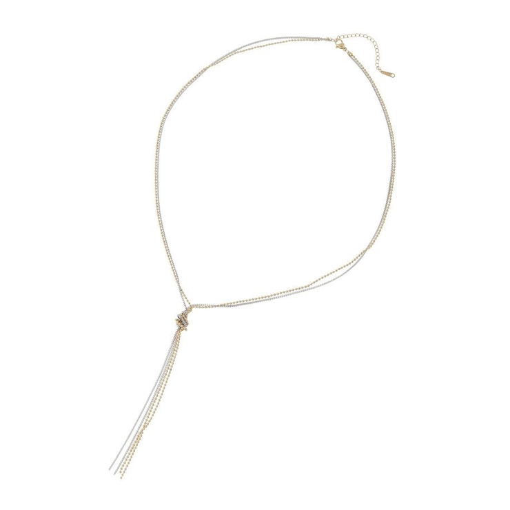 【ステンレス】2ラインネックレス | AMERICAN HOLIC | 詳細画像6 