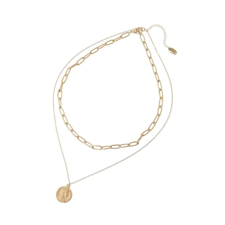 【ステンレス】コイン2連ネックレス | AMERICAN HOLIC | 詳細画像16 